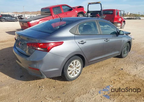 2020 Hyundai Accent Se from USA, damaged, VIN 3KPC24A68LE096599
